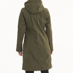 Ilse Jacobsen Army Ilse Jacobsen Long Army Raincoat 37L