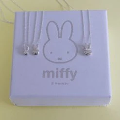 Miffy Miffy Medium Sterling Silver Head Necklace