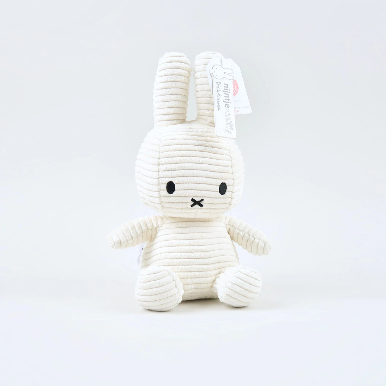Miffy Corduroy White Miffy - Medium Miffy Corduroy White Miffy - Medium