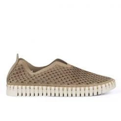 Ilse Jacobsen Latte Tulip Slip On