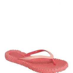 Ilse Jacobsen Glitter Flip Flops Indian Red