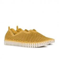 Ilse Jacobsen Yellow Tulip Slip On