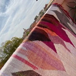 escape Doublesided Boucherouite Kilim L5 7 escape Doublesided Boucherouite Kilim L5