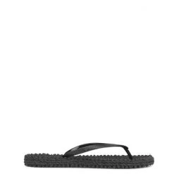 Ilse Jacobsen Glitter Flip Flops Black