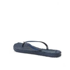 Ilse Jacobsen Glitter Flip Flops - Indigo Blue