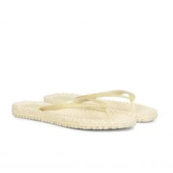 Ilse Jacobsen Cheerful Glitter Flip Flops - Pear Sorbet