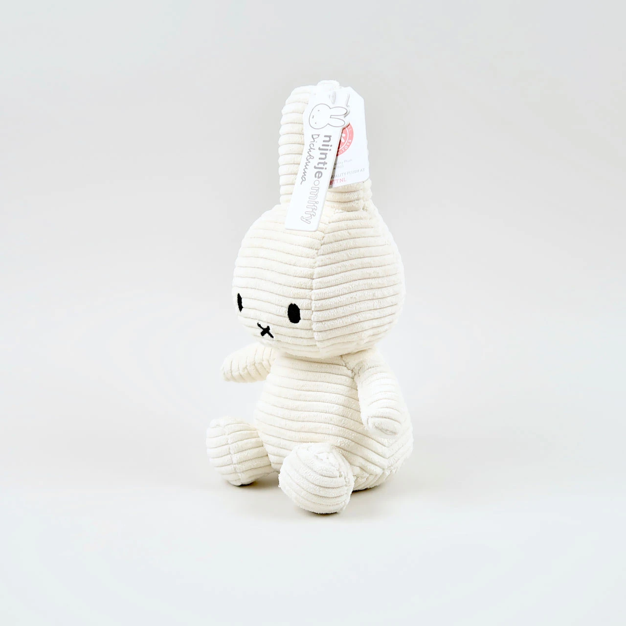 Miffy Corduroy White Miffy - Medium Miffy Corduroy White Miffy - Medium