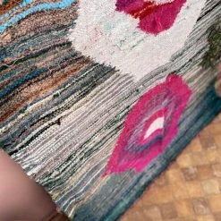 escape Doublesided Boucherouite Kilim L1 11 escape Doublesided Boucherouite Kilim L1