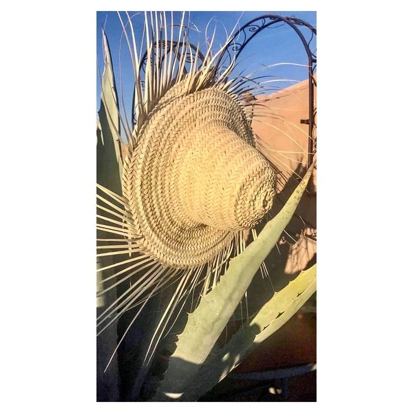 escape Palm Hat With Fringes escape Palm Hat With Fringes