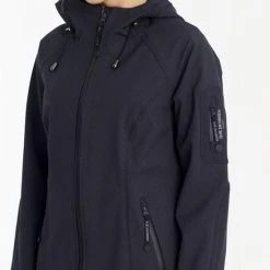 Ilse Jacobsen Dark Indigo Long Raincoat 5 Ilse Jacobsen Dark Indigo Long Raincoat