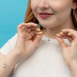 Miffy Miffy Large Sterling Silver Head Necklace