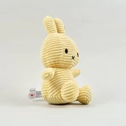 Miffy Corduroy Buttercream Miffy - Medium Toy