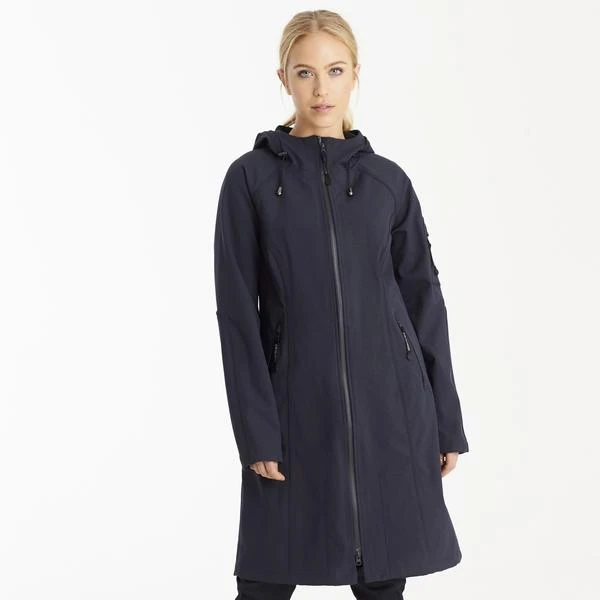 Ilse Jacobsen Dark Indigo Ilse Jacobsen Long Raincoat 37L Ilse Jacobsen Dark Indigo Ilse Jacobsen Long Raincoat 37L