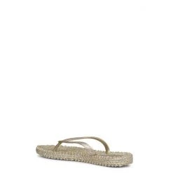 Ilse Jacobsen Glitter Flip Flops Gold