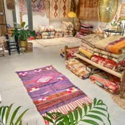 escape Doublesided Boucherouite Kilim S7