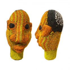escape Small Beaded Tribal Heads From Cameroon 18 escape Small Beaded Tribal Heads From Cameroon