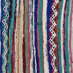 escape Striped Boucherouite Kilim 5 escape Striped Boucherouite Kilim