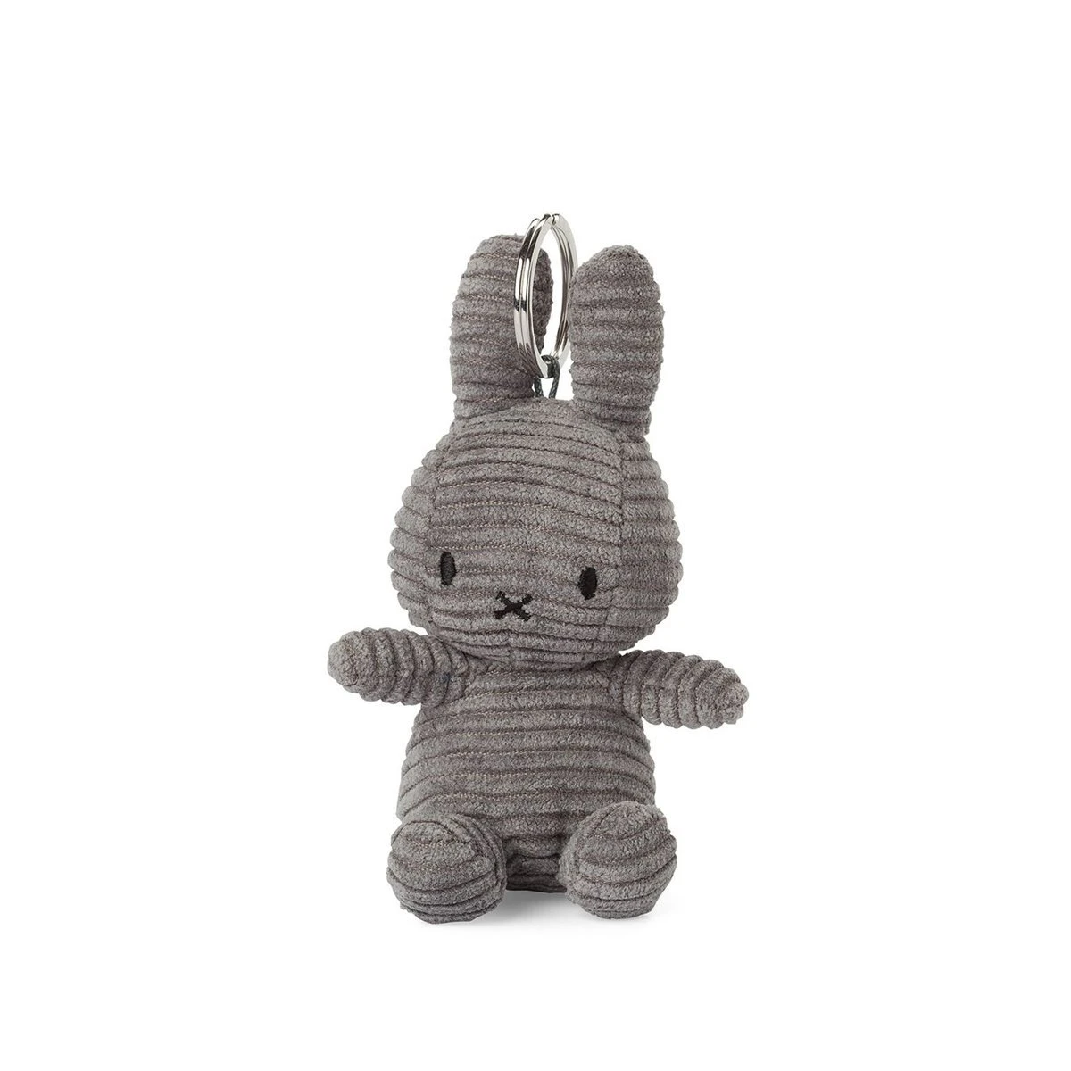 Miffy Corduroy Keyring Grey Miffy Corduroy Keyring Grey