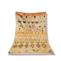 escape Yellow Based Boujad Rug