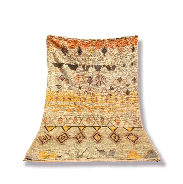 escape Yellow Based Boujad Rug escape Yellow Based Boujad Rug