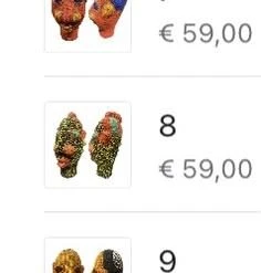 escape Small Beaded Tribal Heads From Cameroon 15 escape Small Beaded Tribal Heads From Cameroon