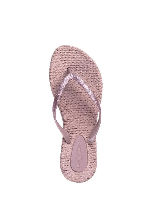 Ilse Jacobsen Misty Rose Glitter Flip Flops Ilse Jacobsen Misty Rose Glitter Flip Flops