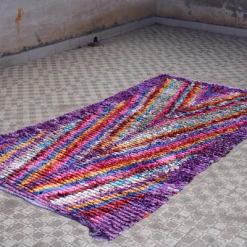 escape Purple Boucherouite Rug
