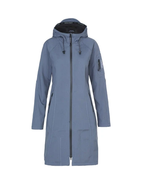 Ilse Jacobsen Long Raincoat - Blue Grayness Ilse Jacobsen Long Raincoat - Blue Grayness