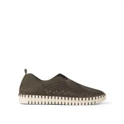 Ilse Jacobsen Tulip Slip On Army