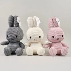 Miffy Corduroy Grey Miffy - Large 16 Miffy Corduroy Grey Miffy - Large