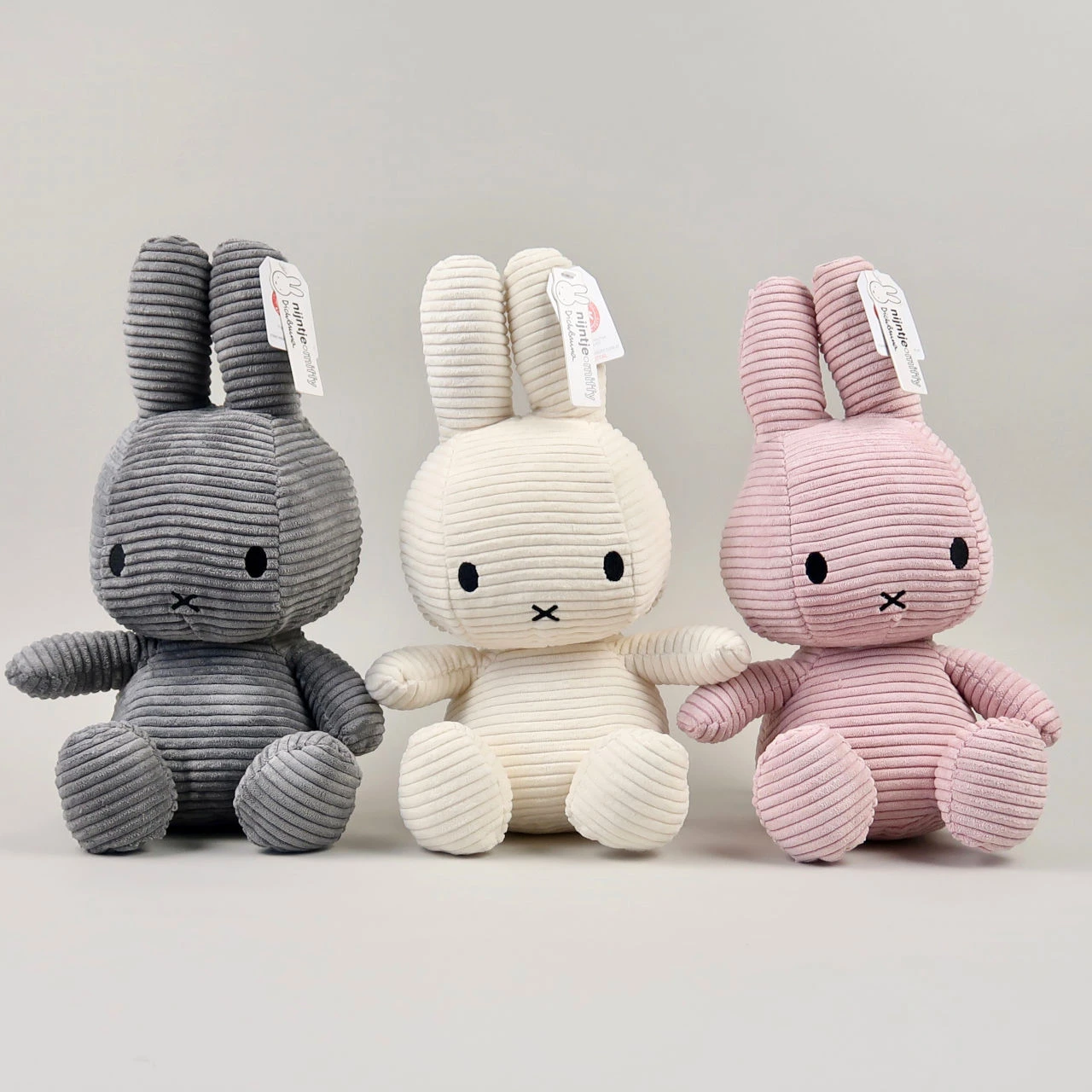 Miffy Corduroy Grey Miffy - Large 9 Miffy Corduroy Grey Miffy - Large