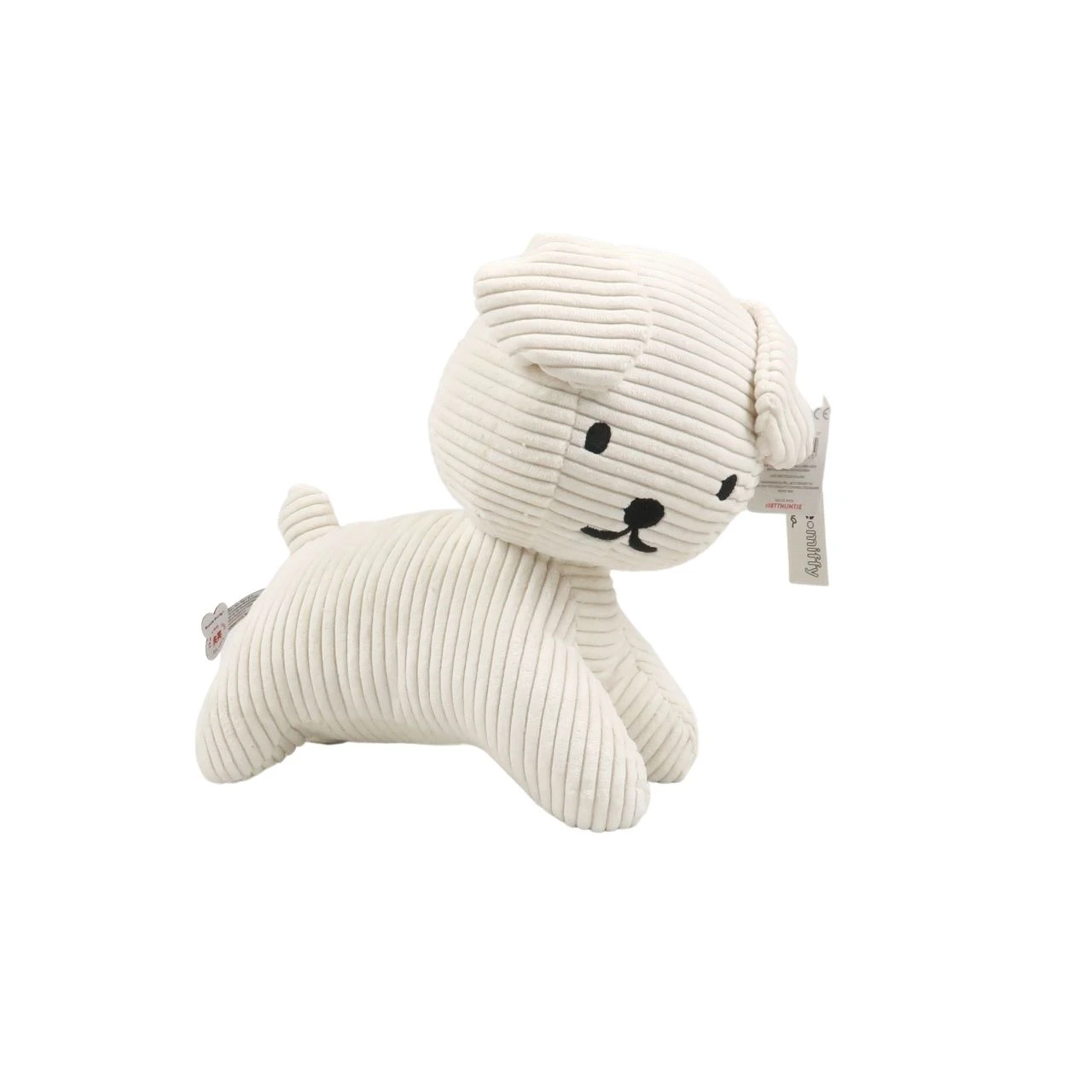Miffy Corduroy Cream Snuffy The Dog - Medium Miffy Corduroy Cream Snuffy The Dog - Medium