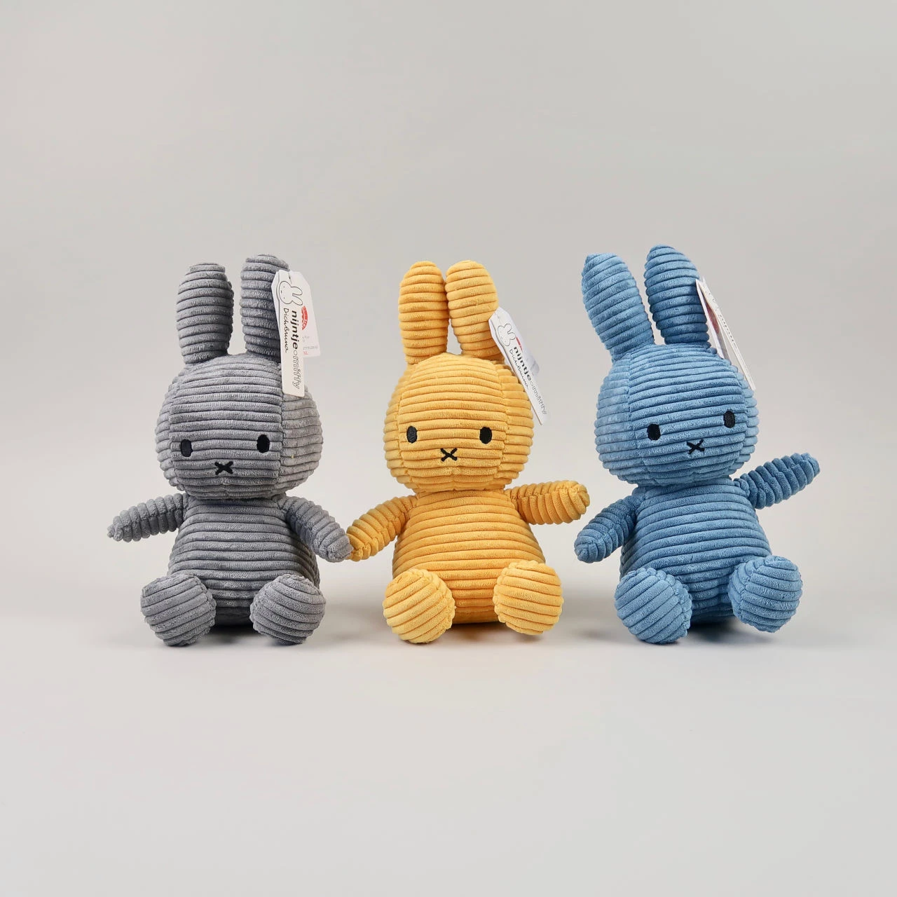 Miffy Corduroy Grey Miffy - Medium 9 Miffy Corduroy Grey Miffy - Medium