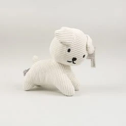 Miffy Corduroy Cream Snuffy The Dog - Medium