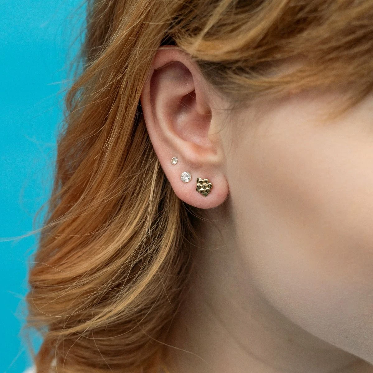 Miffy Miffy Daisy Stud Earrings 18ct Gold Vermeil Miffy Miffy Daisy Stud Earrings 18ct Gold Vermeil