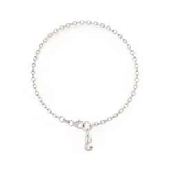 Miffy Miffy Sterling Silver Single Charm Bracelet