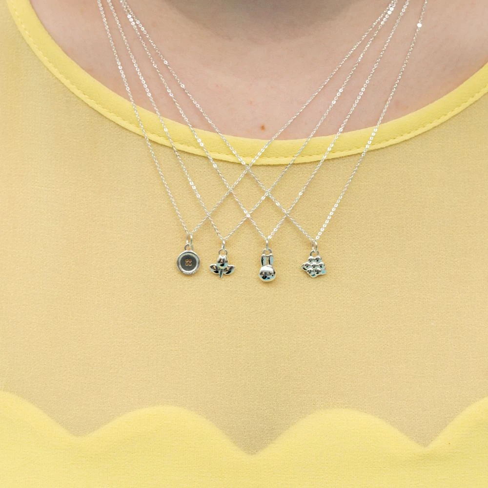 Miffy Miffy Sterling Silver Tulip Necklace Miffy Miffy Sterling Silver Tulip Necklace