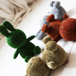 Miffy 23cm Glitter Sparkle Miffy Gold