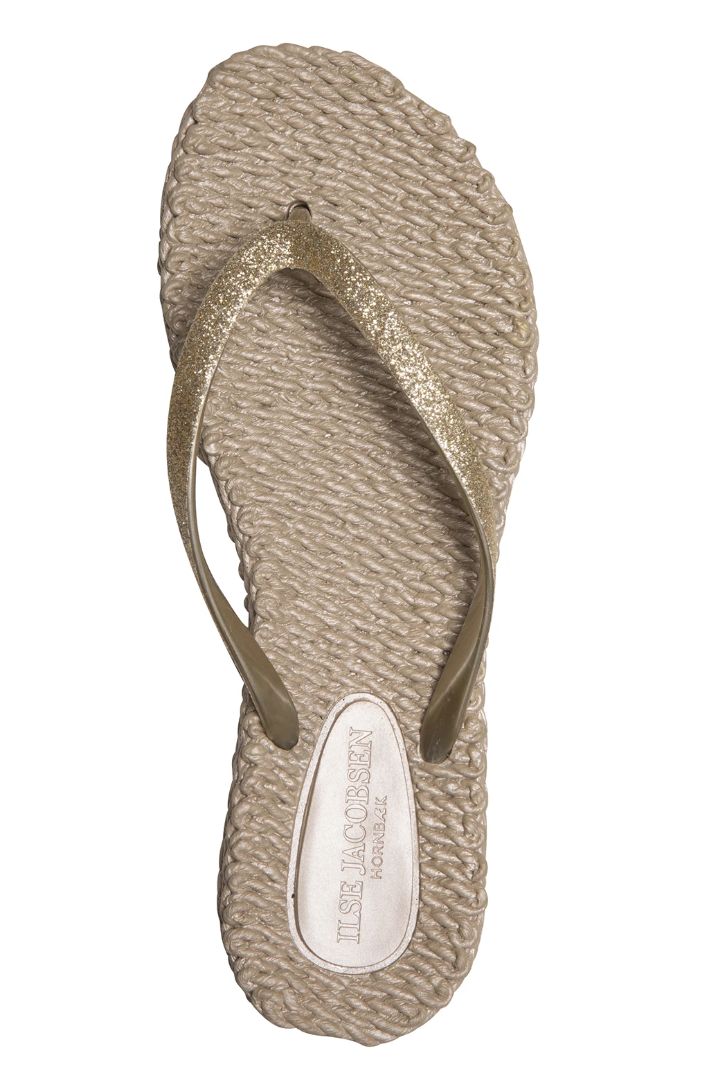 Ilse Jacobsen Cheerful Glitter Flip Flops Platin Ilse Jacobsen Cheerful Glitter Flip Flops Platin