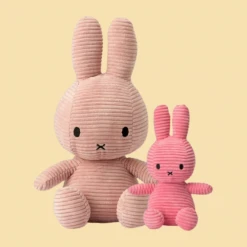 Miffy 23cm Corduroy Miffy Pink