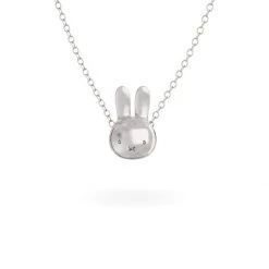 Miffy Miffy Medium Sterling Silver Head Necklace