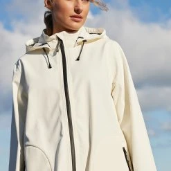 Ilse Jacobsen RAIN128 Raincoat - White Sugar 9 Ilse Jacobsen RAIN128 Raincoat - White Sugar