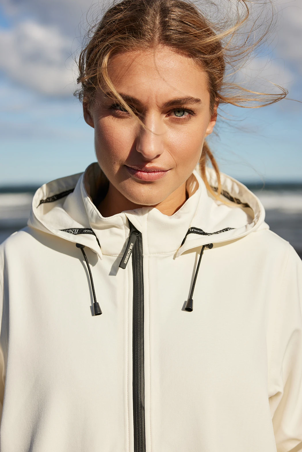 Ilse Jacobsen RAIN128 Raincoat - White Sugar Ilse Jacobsen RAIN128 Raincoat - White Sugar