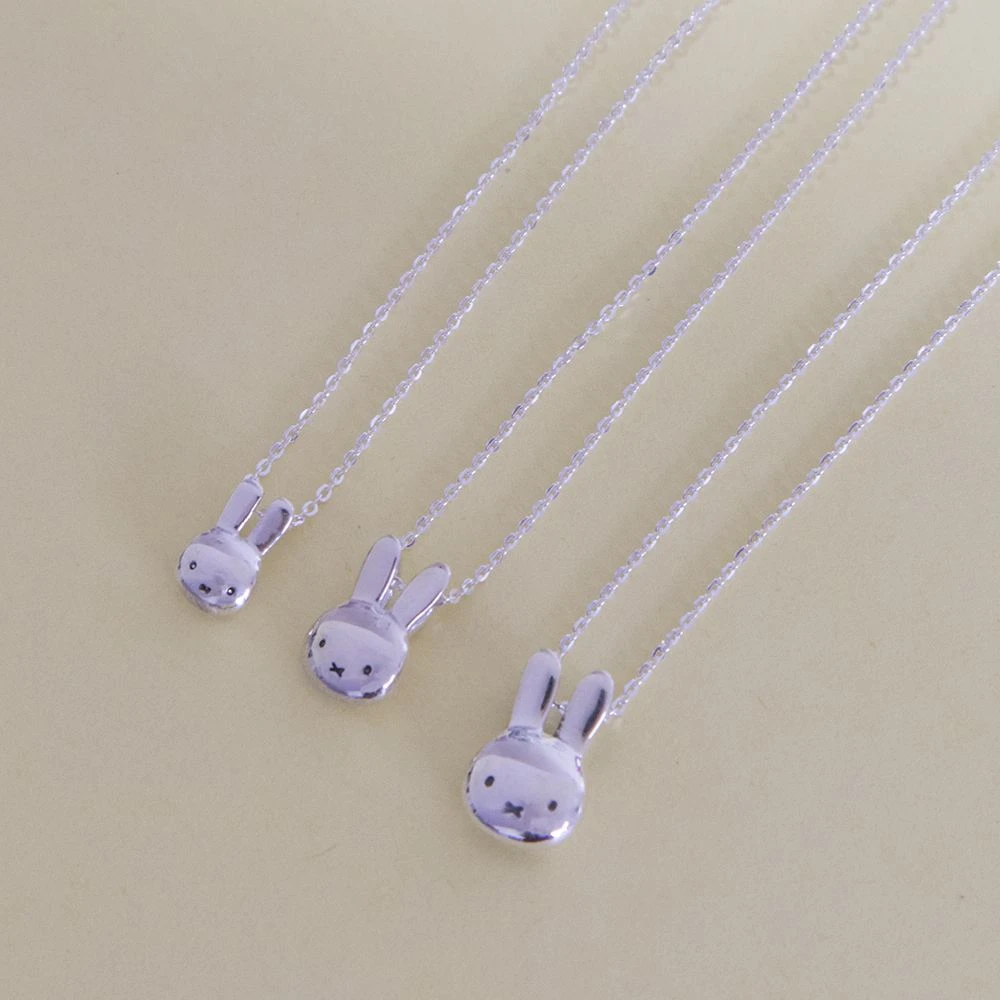 Miffy Miffy Large 18ct Gold Vermeil Head Necklace Miffy Miffy Large 18ct Gold Vermeil Head Necklace