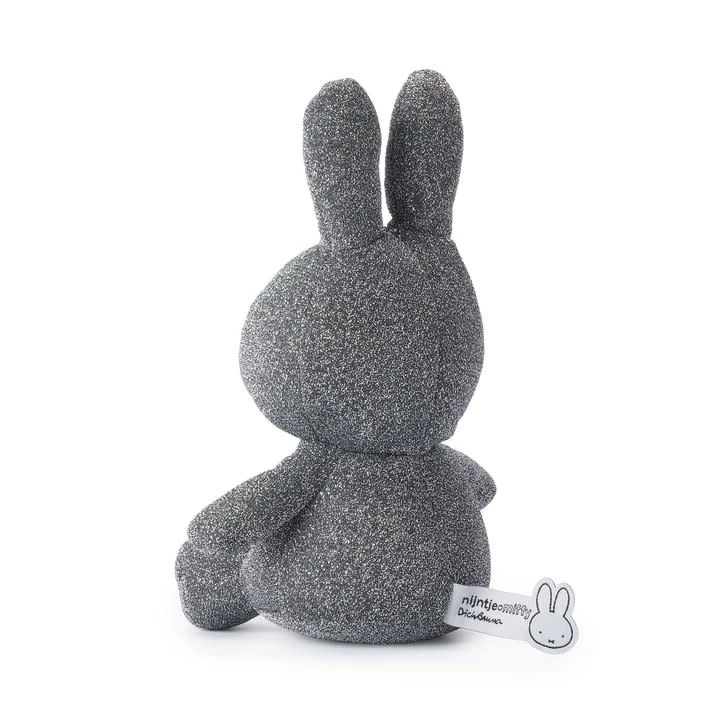 Miffy Miffy Sitting Sparkle Silver - 23 cm Limited Edition 5 Miffy Miffy Sitting Sparkle Silver - 23 cm Limited Edition