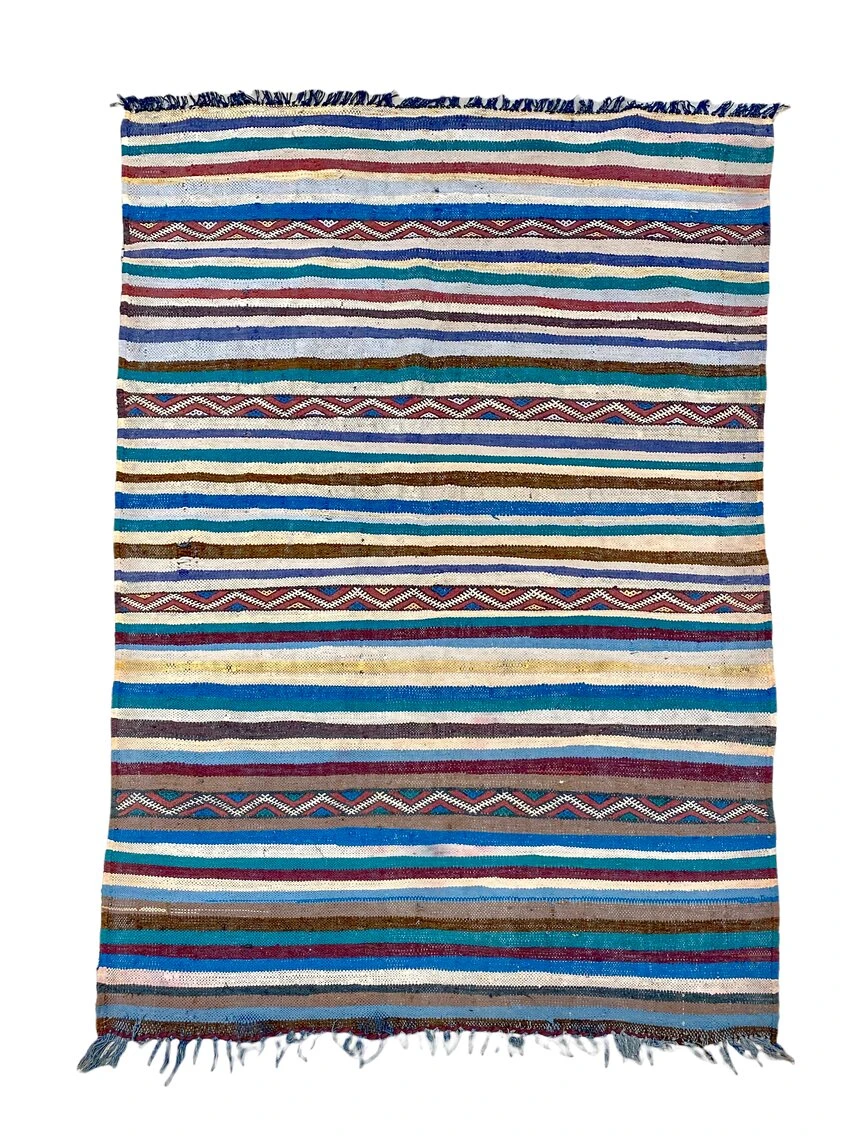 escape Vintage Boucherouite Kilim 185 125 escape Vintage Boucherouite Kilim 185 125