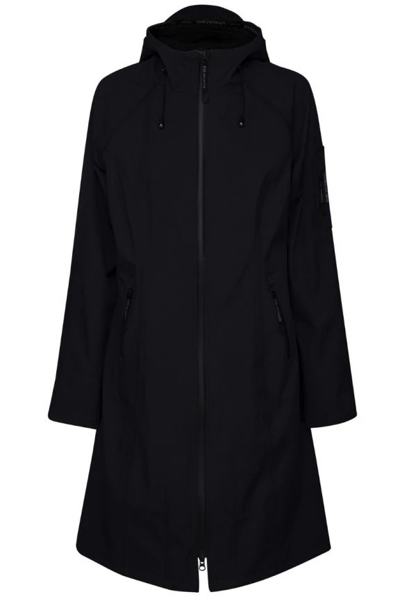 Ilse Jacobsen RAIN37L Long Raincoat - Dark Indigo Ilse Jacobsen RAIN37L Long Raincoat - Dark Indigo