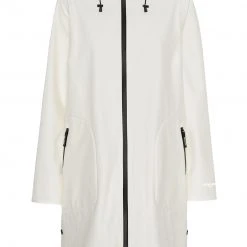 Ilse Jacobsen RAIN128 Raincoat - White Sugar