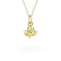 Miffy Miffy Tulip Necklace 18ct Gold Vermeil