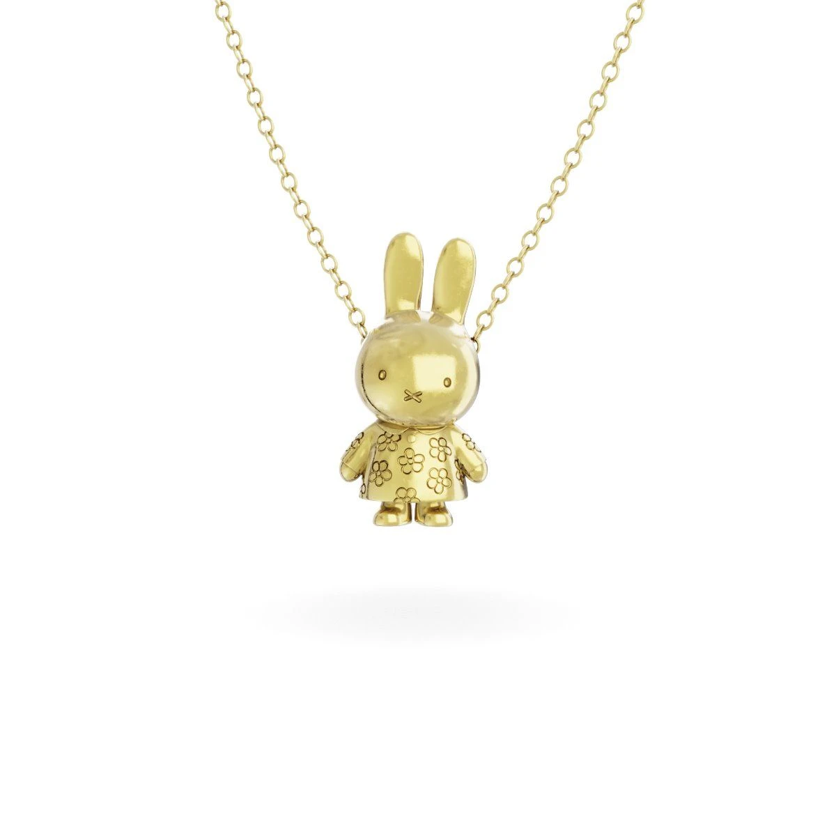 Miffy Miffy 18ct Gold Vermeil Flower Body Necklace Miffy Miffy 18ct Gold Vermeil Flower Body Necklace
